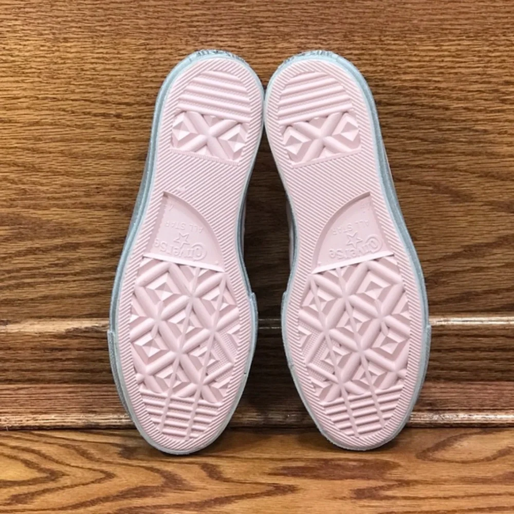 Converse X Miley Cyrus CTAS Lift Ox Pink‎ Dogwood White Silver Platform